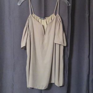 Cold shoulder top